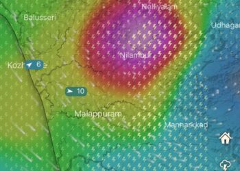 വയനാട് ജില്ലയിൽ ഇന്ന് റെഡ് അലർട്ട്