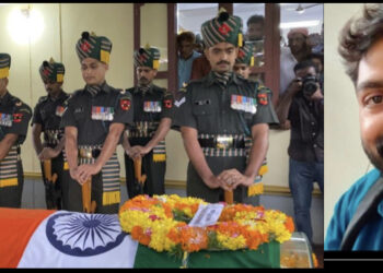 പൂർണ്ണ സൈനിക ബഹുമതികളോടെ ഹവിൽദാർ ജാഫറിന് വിട