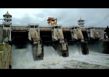 ബീച്ചനഹള്ളി അണക്കെട്ട് നിറഞ്ഞു; ഷട്ടറുകൾ തുറന്നു