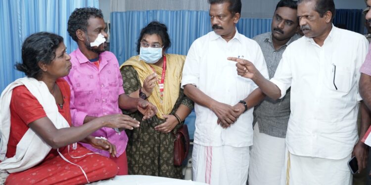 എയര്‍ഗൺ ഉപയോഗിച്ച് വെടിവെച്ച സംഭവം: പരിക്കു പറ്റിയവർക്ക് മുഴുവൻ സഹായവും സർക്കാർ ലഭ്യമാക്കും: മന്ത്രി കെ രാധാകൃഷ്ണൻ