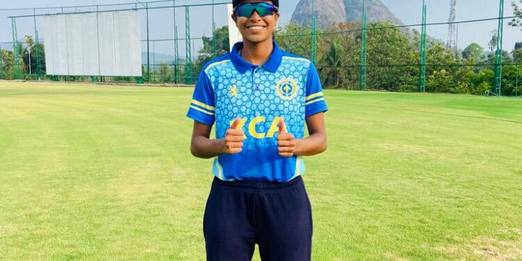 കൽപ്പറ്റ:മിന്നു മണിക്ക് പിന്നാലെ വയനാടിന് അഭിമാനമായി ക്രിക്കറ്റിൽ തിളങ്ങികൽപ്പറ്റ സ്വദേശിനി ജോഷിതയും