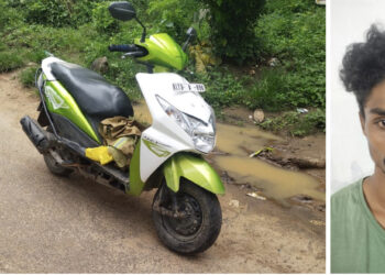 സ്കൂട്ടറിന്റെ രഹസ്യ അറയിൽ ഒളിപ്പിച്ച് കടത്തിയ കഞ്ചാവ് പിടികൂടി