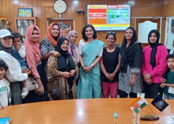 വനിതാ ദിനത്തോടനുബന്ധിച്ച് നാലാം തവണയും സ്ത്രീകൾക്ക് മാത്രമായി സംഘടിപ്പിച്ച വനിതാ ട്രക്കിംഗിന് മികച്ച പ്രതികരണം