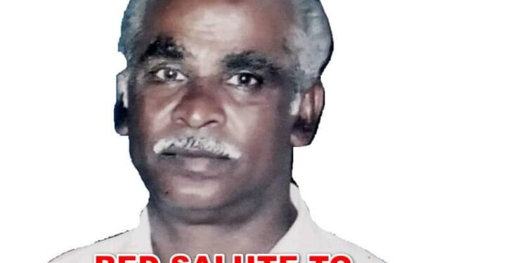 മുതിർന്ന കമ്മ്യൂണിസ്റ്റ് നേതാവ് കുന്നേൽ കൃഷ്ണൻ അന്തരിച്ചു.