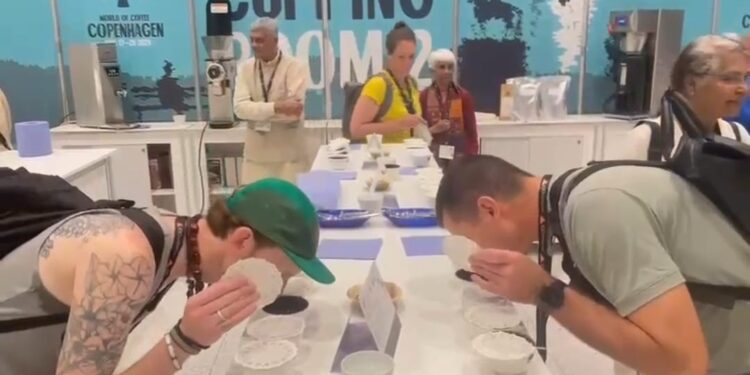 Iവയനാടൻ റോബസ്റ്റ കാപ്പി ഡെന്മാർക്കിലെ ലോക കാപ്പി കോൺഫറൻസിൽ