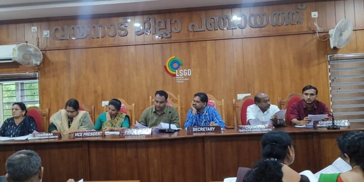 പുനരധിവാസം:ജില്ലാ പഞ്ചായത്ത് അഞ്ച് കോടി രൂപ നൽകും