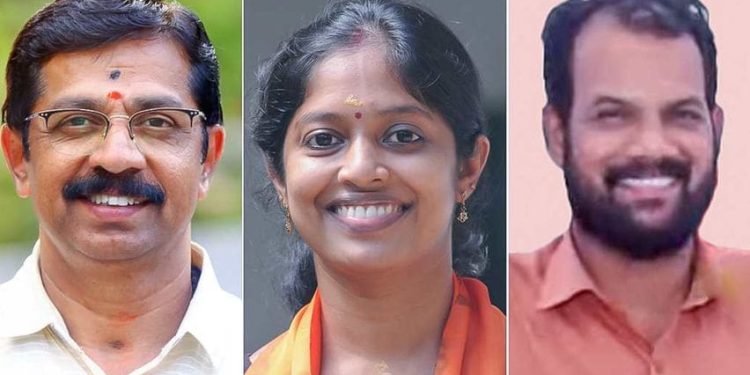 വയനാട്ടിൽ നവ്യ ഹരിദാസ്, പാലക്കാട്ട് സി.കൃഷ്ണകുമാർ, ചേലക്കരയിൽ കെ.ബാലകൃഷ്ണൻ: ബിജെപി സ്ഥാനാർഥികൾ ഇവർ
